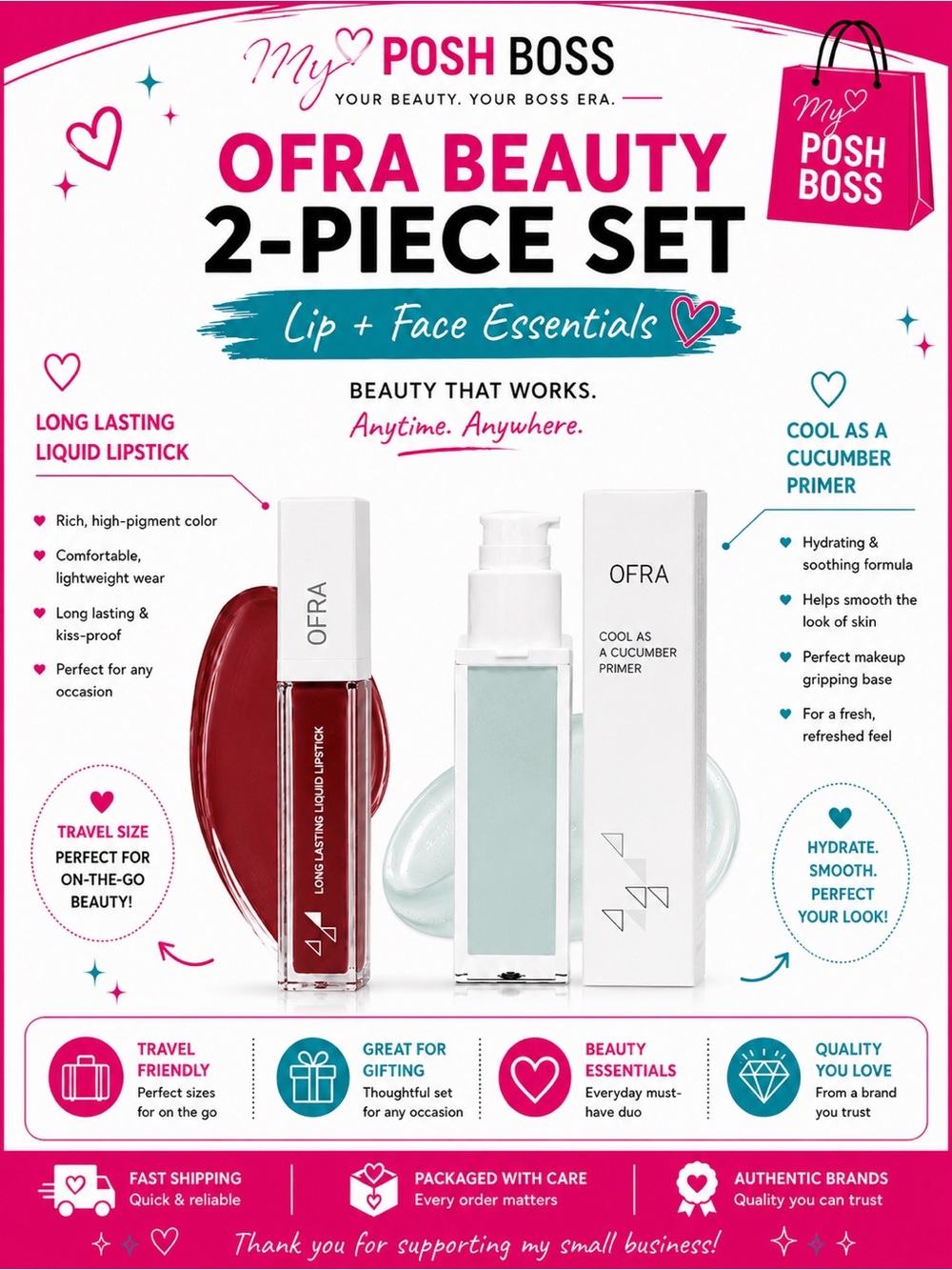 OFRA Beauty 2-Piece Set
